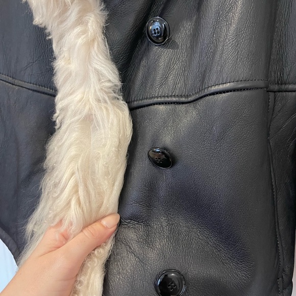 Frame shearling jacket - Picture 8 of 12